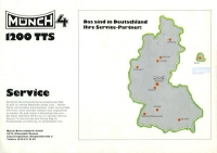 Münch 1200 TTS Prospekt 1970er Jahre