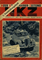 Neue Kraftfahrer Zeitung NKZ 1951