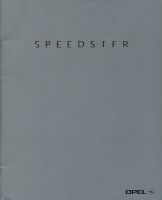 Opel Speedster Prospekt 2001