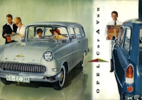 Opel Rekord P 1 Caravan Prospekt 1960