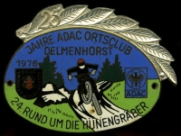 Plakette Delmenhorst ADAC 1976