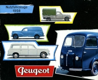 Peugeot Klein-Lkw Programm 1958