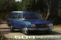 Peugeot 504 Combi Prospekt 1973