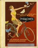 Phänomen Fahrrad Programm ca. 1932