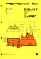Posche 911 Kundendienst Information K-Jetronic Nr. 2 ca. 1973