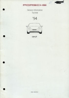 Porsche 968 Kundendienst Information 1994