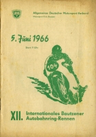 Programm 12. Bautzener Autobahnring 5.6.1966