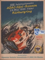 Programm Nürburgring 29.5.1955