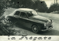 Renault Frégate Prospekt 12.1952