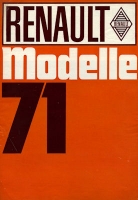 Renault Programm 1971