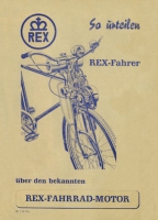 Rex Fahrrad Motor Prospekt 7.1952