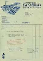 Stricker Brief 1936