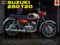 Suzuki 250 Model T 20 Prospekt ca. 1967