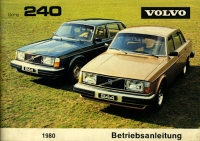 Volvo 240 Bedienungsanleitung 1980
