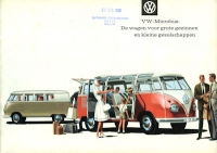 VW T 1 Kleinbus Prospekt ca. 1960 nl
