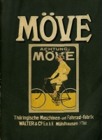 Möve Fahrrad Programm ca. 1910