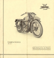 Walter 200 + 350 ccm Prospekt ca. 1930