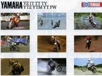 Yamaha YZ IT TT TY YTZ YTM YT PW Prospekt 1985