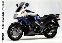Yamaha FJ 1200 ABS Breaking System Prospekt 1991