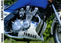 Yamaha XJ 600 900F Prospekt 1991