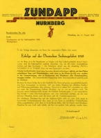 Zündapp Rundschreiben No. 162 17.8.1928