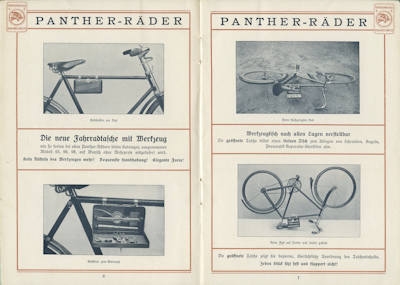 Panther Fahrrad Prospekt 1914