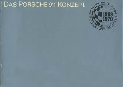 Porsche 911 Prospekt 10.1970