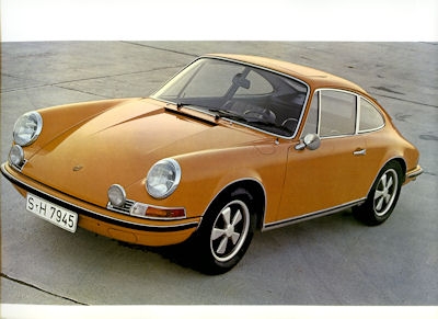 Porsche 911 Prospekt 10.1970