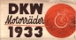 Preview: DKW Programm 1933