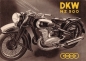 Preview: DKW NZ 500 Prospekt 7.1939