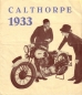 Preview: Calthorpe program 1933