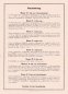 Preview: Horex Programm / Preisliste 1934