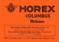 Preview: Horex Columbus Motor Prospekt 1933