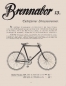 Preview: Brennabor Fahrrad Programm 1901 Teil 2