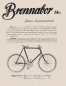 Preview: Brennabor Fahrrad Programm 1901 Teil 2