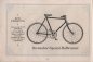 Preview: Brennabor Fahrrad Programm 1921 Teil 2