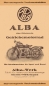 Preview: Alba Getriebemotorrad Prospekt 1924