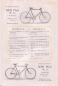 Preview: NSU Pfeil bicycle brochure 1926