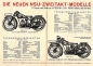 Preview: NSU 175 Z und 201 Z brochure 1931