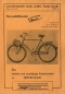 Preview: Flink Fahrradhilfsmotor brochure 1951