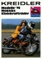 Preview: Kreidler Programm Mokicks Kleinkrafträder 1976