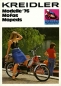 Preview: Kreidler Programm Mofa Mopeds 1976