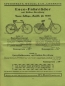 Preview: Esweco Fahrrad und Motorfahrrad Programm 1931