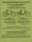 Preview: Esweco bicycle and motorcycle program 1931