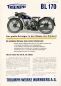 Preview: Triumph BL 170 Prospekt 1934