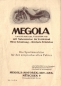 Preview: Megola Erfolge im Rennjahr 1923 Prospekt