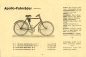 Preview: Goldberg Drachenfels bicycle program 1934