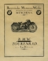 Preview: BMW R 32 Prospekt 1925