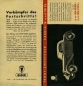 Preview: DKW Pkw Programm 4.1936