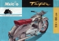 Preview: Maico Taifun 350 und 400 Prospekt 1956